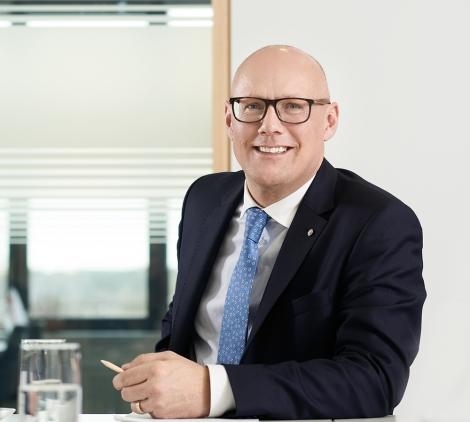 Kristian Kaas Mortensen fra Girteka forteller at de slettes ikke ivrer etter en liberalisering av kabotasjeregelverket. Foto: Girteka.eu