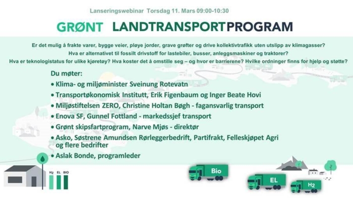 Noen av foredragsholderne på lanseringsseminaret.