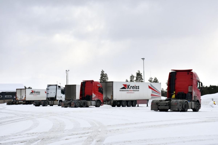 Ved Ormlia døgnhvileplass kan man se terminalvirksomheten i praksis. Foto: Stein Inge Stølen
