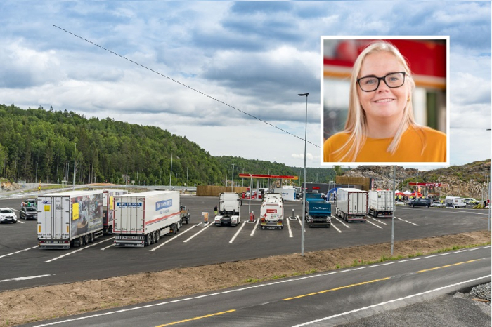 Bamble: Circle K har bygget flere døgnhvileplasser i forbindelse med at de har etablert en ny bensinstasjon,  men de har ingen planer om å legge til rette for en etablering av døgnhvileplasser mellom Moss og Oslo, forteller eiendomssjef i Circle K, Åse Bomann-Larsen