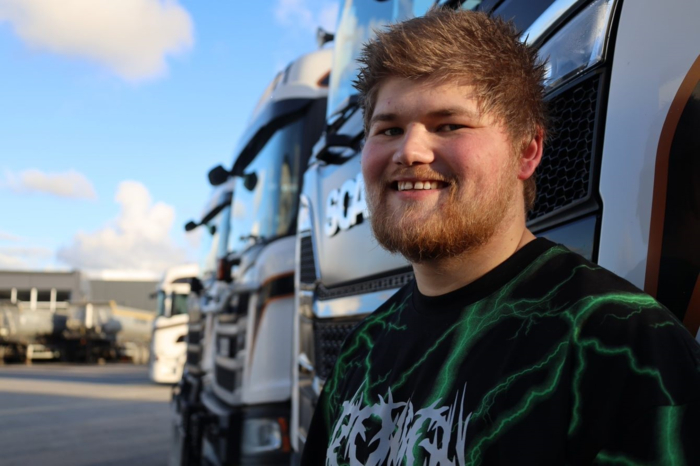 BYGUTT: Emil er bygutt, oppvokst i Oslo, men flyttet til Kristiansand etter endt læretid som elektriker, for å bli lastebilsjåfør