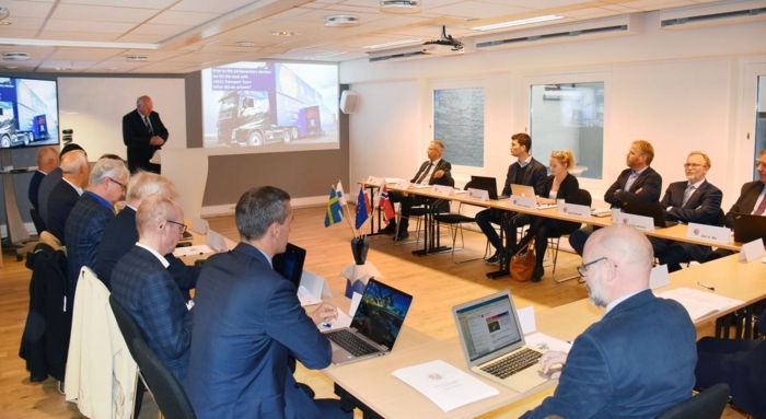 Forbundsleder Tore Velten holdt åpningstalen under NLA-konferansen i Oslo. Foto: Stein Inge Stølen