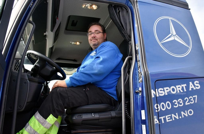 Henning synes det er veldig positivt at Statens vegvesen blir flinkere til å luke ut verstingene ved kontroller. Foto: Stein Inge Stølen