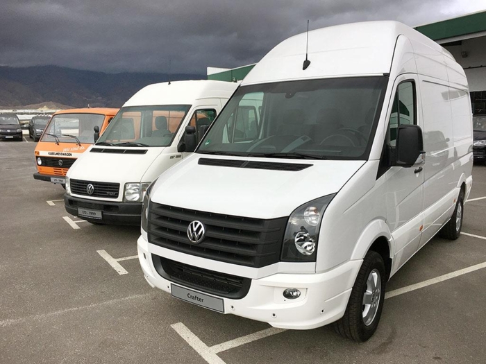 Crafter får du i tre ulike lengder, med tre ulike takhøyder og med tre ulike akselavstander. I den største utgaven er varerommet på 18,4 kubikkmeter. Foto: Jan Harry Svendsen