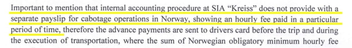 Kilde: Kreiss' svarbrev til Arbeidstilsynet, datert 30.04.2018