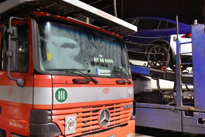 På Fugleåsen er det observert flere Euro III-merkede Tesla-transportere. Foto: Stein Inge Stølen