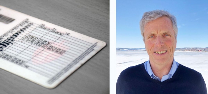 - Å miste førerkortet betyr at man blir stående uten inntekt. Denne forsikringen gir en ekstra trygghet om man skulle bli syk eller være innblandet i en ulykke som fører til varig tap av førerkort, sier Olav Viken i If. Foto: Stein Inge Stølen / If