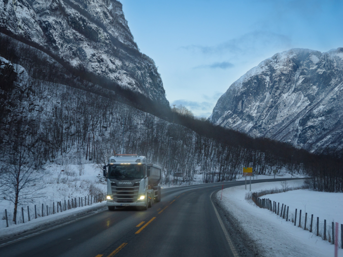 FLOTT KONTORUTSIKT: Dette er utsikten fra «kontoret» til Lars. Foto: Jan Egil Sandstad