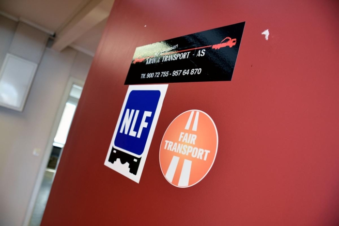 Her er det ingen tvil - NLF-bedriften Kristiansen Kran & Transport AS satser på kvalitet. Foto: Stein Inge Stølen