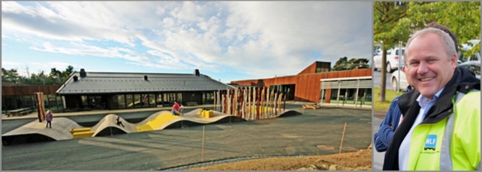 HIT: Roar Melum skal være "lærer" ved Aune barneskole på Oppdal. Foto: Oppdal kommune/Stig Odenrud