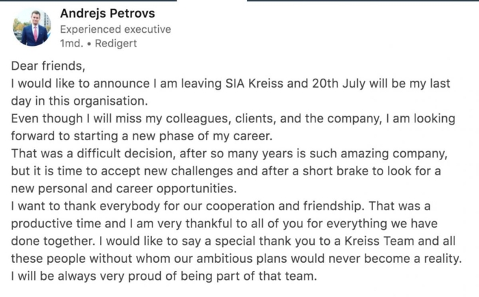 Skjermdump: LinkedIn