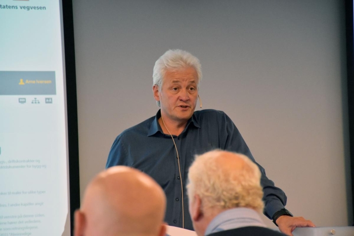 Senioringeniør for drift, vedlikehold og vegteknologi i Vegdirektoratet, Arne Iversen. Foto: Stein Inge Stølen