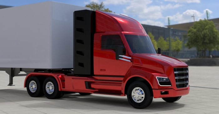 Slik ser neste Nikola ut, daycab-versjonen Two. Foto: Nikola