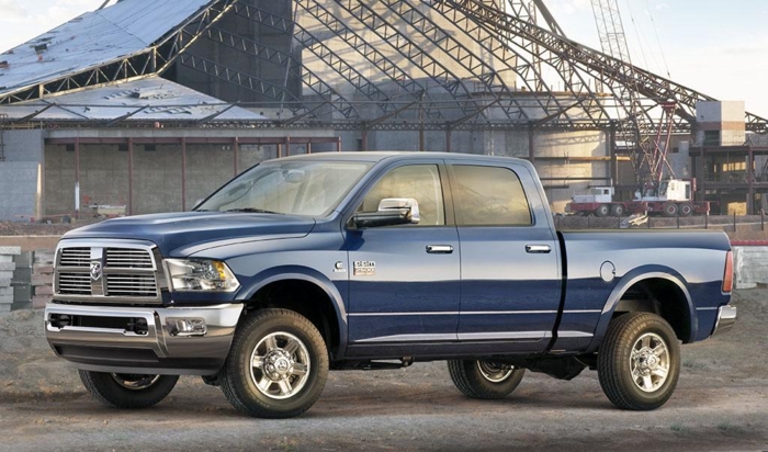 Dodge Ram klassifiseres som lett lastebil på grunn av totalvekten. Disse fleste er ikke omfattet av bestemmelsen om fartssperre. Illustrasjonsbilde: Dodge