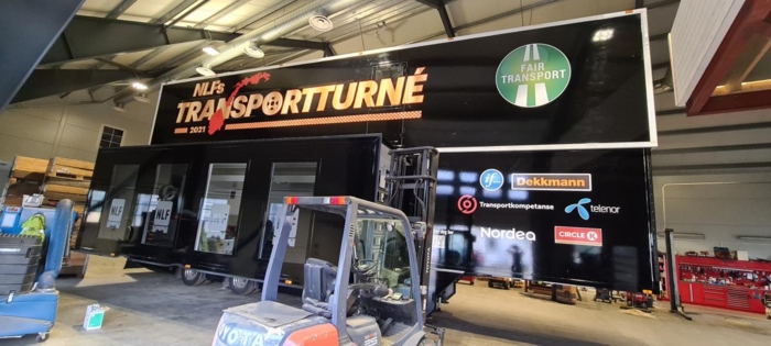 Her er 2021-utgaven av NLF-tralla! Foto: Tommy Svendsen