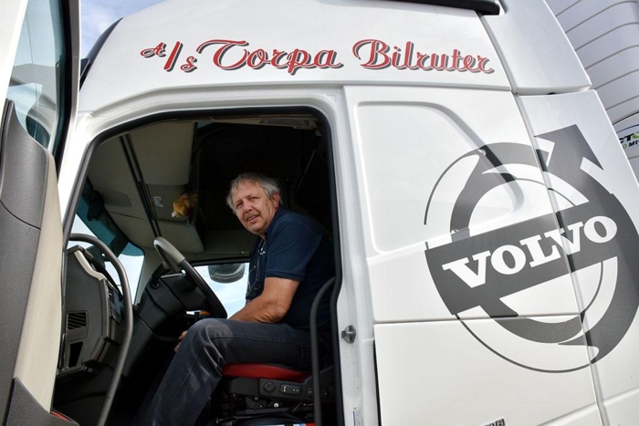 Geir kjører en fast rute fra Ålesund til Oslo to ganger i uka. Foto: Stein Inge Stølen