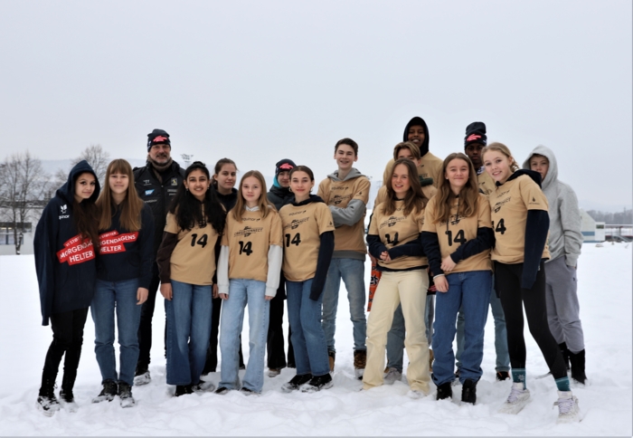 Klassen fra Hauger skole i Bærum gleder seg til Ålesund-tur i mars. Foto: André Kjernsli