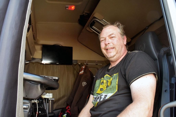 Her trives Tommy best. Foto: Stein Inge Stølen