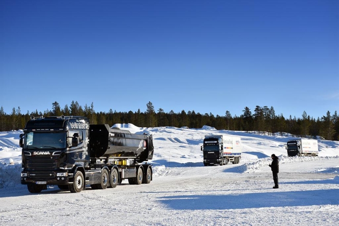 Testflåten er tilgjengelig for kunder og fagpresse fra inn- og utland under arrangementet. Foto: Stein Inge Stølen