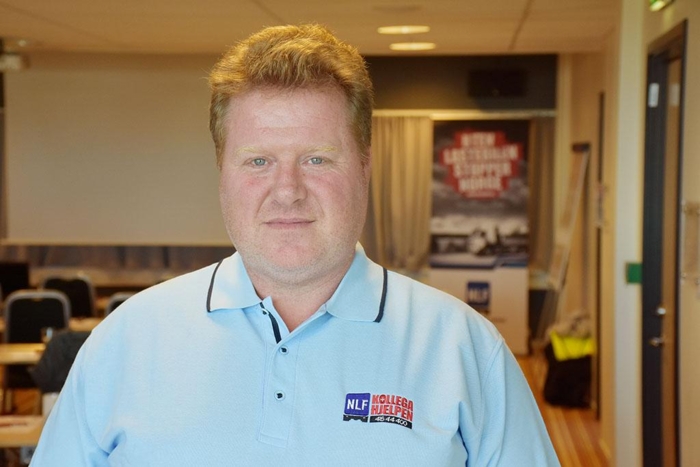 Nicolai Jakhelln og bedriften Jakhelln Logistikk AS er en av 66 NLF-medlemmer som er representert på topp 100-listen. Han tror aktiv bruk av blant annet På riktig side har bidratt til suksessen. Foto: Stein Inge Stølen