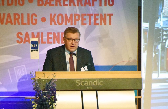 NLF-direktør Geir A. Mo ser frem til økt informasjonsflyt og innflytelse fra medlemmene, gjennom enklere vedtekter og årlig representantskap. Foto: Stein Inge Stølen