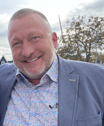 ENKELT: – Vi i Garmin er opptatt av helse i tillegg til at vi er genuint opptatt av å kunne gjøre livene til folk enklere, sier salgssjef for Nordic Garmin Norway, Trygve Lyby. Foto: Privat